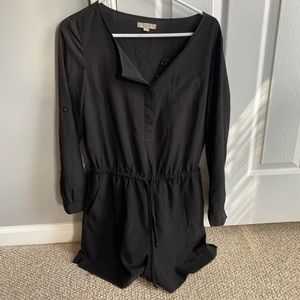 Black romper LOFT size 2